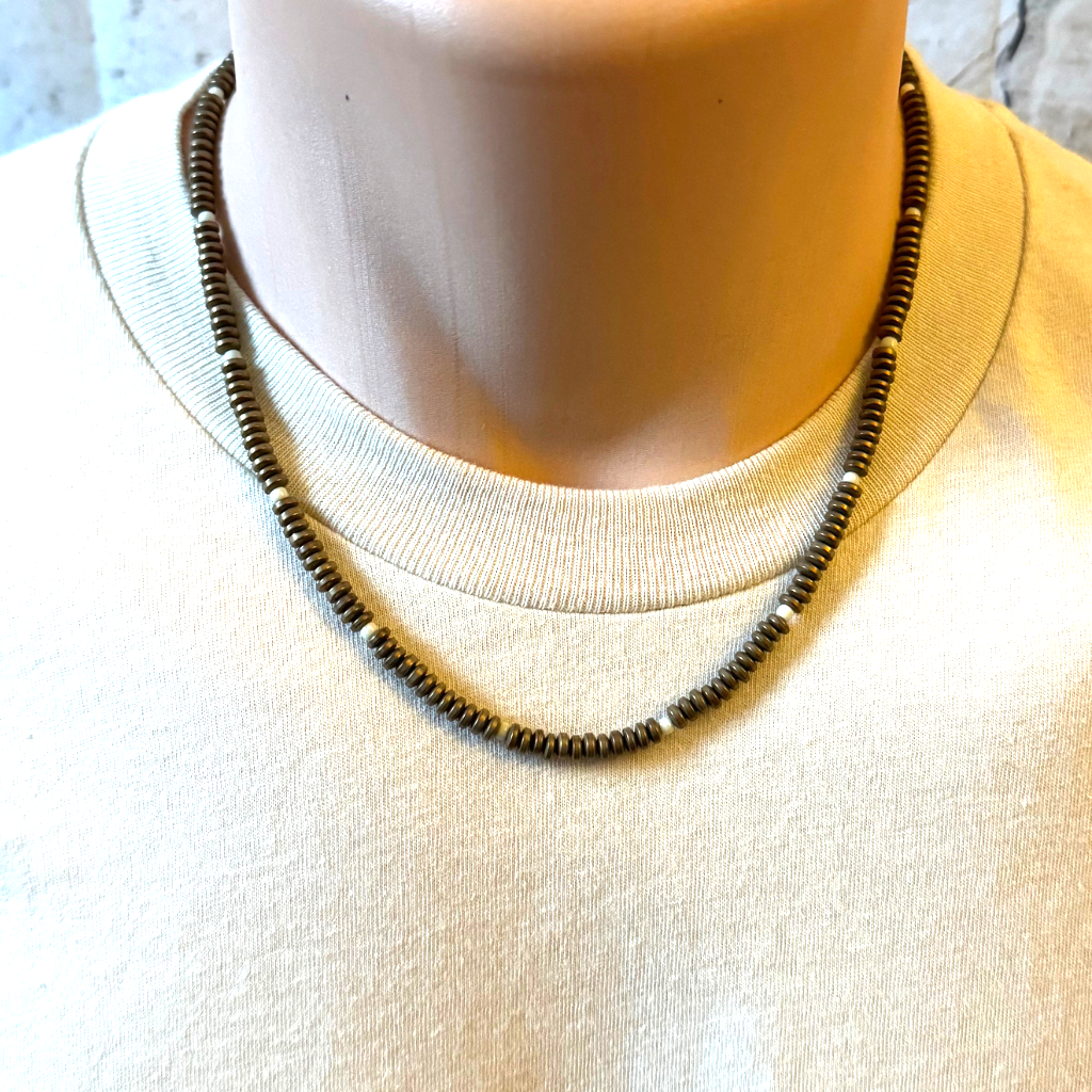 Hematite necklace 2025 for men
