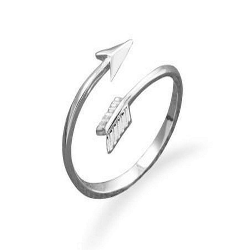 Sterling Silver Wrap Arrow Ring-Sterling Silver Rings