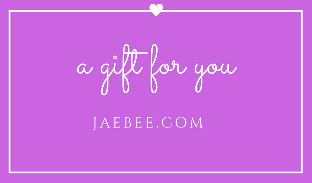 JaeBee Gift Card-